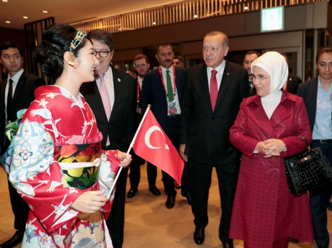 Cumhurbaşkanı Erdoğan Japonya'da